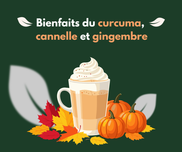 🌿 Les épices d’automne : cannelle, gingembre et curcuma – bienfaits, idées recettes et astuces bien-être